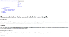 Desktop Screenshot of apd-group.com